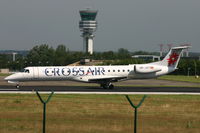 HB-JAT @ BRU - just landed on rnw 25L