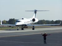 N200LS @ PDK - Taxing to Mercury Air Center - Damn Big Jet! - by Michael Martin