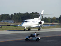 N502GF @ PDK - Great seat to watch Waffle House taxi by! - by Michael Martin