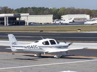 N1540C @ PDK - Preparing to depart tie down - by Michael Martin
