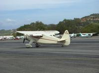 N5524N @ SZP - 1943 Howard DGA-15P, P&W R-985 450 Hp, 'Mr. Hooligan', taxi to Runway 22 for another takeoff - by Doug Robertson