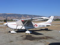 N619WC @ E16 - Cessna 182T in summer sun at South County Airport, San Martin, CA - by Steve Nation