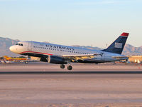 N839AW @ KLAS - US Airways / 2006 Airbus A319-132 - by Brad Campbell