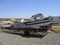 N6319S @ E27 - Cessna 150 fuselage at Elk Grove, CA - by Steve Nation
