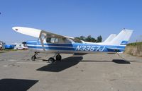 N3357J @ E27 - 1967 Cessna 150G @ Elk Grove, CA - by Steve Nation