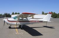 N5587R @ RIU - 1965 Cessna 172F @ Rancho Murieta Airport, CA - by Steve Nation