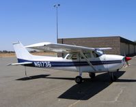 N61736 @ RIU - Hayward-based Flying Vikings 1975 Cessna 172M at their @ Rancho Murieta Airport, CA - by Steve Nation