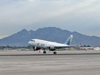 N901FR @ KLAS - Frontier Airlines - 'Wolf' / 2001 Airbus Industrie A319-112 - by SkyNevada