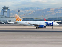 N439UA @ KLAS - Ted Airlines / 1997 Airbus Industrie A320-232 - by SkyNevada - Brad Campbell