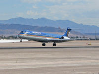N809ME @ KLAS - Midwest Airlines / 1981 Mcdonnell Douglas DC-9-82(MD-82) - by Brad Campbell