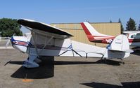 N43608 @ O20 - 1946 Taylorcraft BC-12D with cabin cover @ Lodi-Kingdon Airport, CA - by Steve Nation