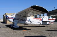 N43608 @ O20 - 1946 Taylorcraft BC-12D with cabin cover @ Lodi-Kingdon Airport, CA - by Steve Nation