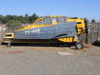 7T-VUE @ 2Q3 - fuselage of ex-Algerian two seat Grumman G-164B Ag-Cat (became N50638) at Yolo County Airport, Davis, CA - by Steve Nation