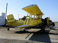 N5397 @ 13CL - Dixon Aviation 1973 Grumman G-164A as sprayer @ Maine-Prairie Airport (Hwy 113), Dixon, CA.  Sustained substantial damage on 2006-03-30 when pilot lost power, gear struck ground and airplane nosed over while attempting to fly under wires on take-off from - by Steve Nation