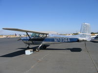 N7036A @ EDU - Straight tail 1956 Cessna 172 @University Airport, Davis, CA - by Steve Nation