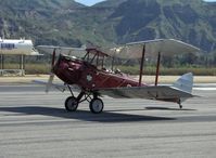 N60MZ @ SZP - 1930 DeHavilland GIPSY MOTH DH.60G, DeH Gipsy II 120 Hp, taxi to Runway 22 - by Doug Robertson