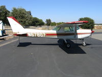 N67807 @ EDU - Cal Aggie Flying Farmers aero club 1978 Cessna 152 @ University Airport, Davis, CA - by Steve Nation
