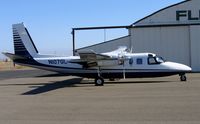 N107GL @ TCY - 1979 Rockwell International 690B @ Tracy Municipal Airport, San Joaquin County, CA - by Steve Nation