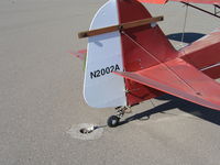 N2002A @ TCY - 1979 Taylorcraft F19 @ Tracy Municipal Airport, CA - by Steve Nation