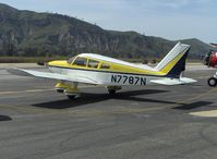 N7787N @ SZP - 1969 Piper PA-28-180D CHEROKEE, Lycoming O&VO-360 180 Hp - by Doug Robertson