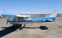 N6037K @ O27 - 1976 Cessna 150M @ Oakdale Municipal Airport, CA - by Steve Nation