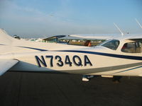 N734QA @ ORL - Body shot before demo ride - by Dave Roberts