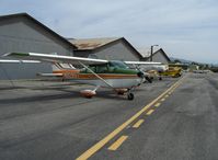 N92857 @ SZP - 1973 Cessna 172M, Lycoming O-320-E2D 150 Hp - by Doug Robertson
