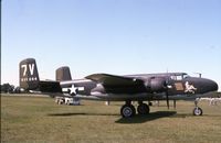 N3161G @ DPA - Parked in the grass for a stop over - by Glenn E. Chatfield