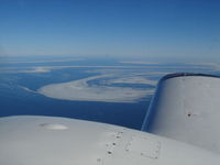 N3294P - Piper Geronimo Apache over the Atlantic Ocean - by Egill Gudmundsson