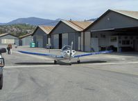 N3058H @ SZP - 1946 Ercoupe 415-C Continental C85 85 Hp, engine warmup - by Doug Robertson