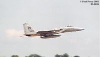 83-0036 @ LFI - One of the resident Eagles gets gone, with the 600 gallon tank aboard