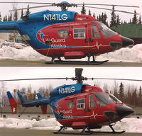 N141LG @ ENA - Lifeguard Alaska - by David LaForest