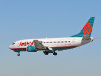 N315AW @ KLAS - America West Airlines / 1987 Boeing 737-3S3