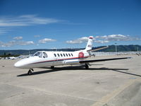 N22LQ @ WVI - GC Air 1999 Cessna 560 in late afternoon sun @ Watsonville Municipal Airport, CA - by Steve Nation