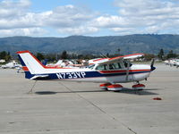 N733YP @ WVI - 1977 Cessna 172N down from San Carlos Airport in late afternoon sun @ Watsonville Municipal Airport, CA - by Steve Nation