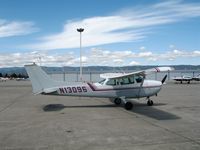 N13096 @ WVI - 1973 Cessna 172M in late afternoon sun @ Watsonville Municipal Airport, CA - by Steve Nation