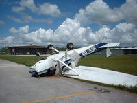 N6976G @ X06 - Cessna after Hurricane passed through Arcadia, Fl. - by Don Browne