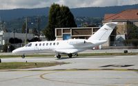 N417C @ SQL - 2005 Cessna 525B Citation rolling @ San Carlos Airport, CA in rare spring 2006 sunshine - by Steve Nation