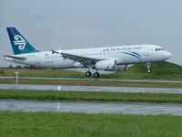 ZK-OJA @ NZAA - Touching down on rwy 23L at Auckland International after delivery flight to Air New Zealand - by Graeme Thompson