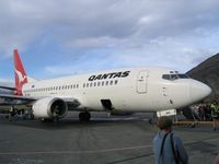 ZK-JNC @ ZQN - Boarding for the flight to Auckland via Christchurch - by Micha Lueck