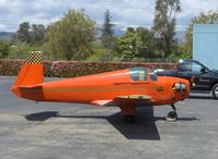 N4155 @ SZP - 1955 Mooney M-18C MITE retractible gear single seat, Continental A&C75 75 hp upgrade from original 65 Hp Continental A-65-8. (Prototype M-18 first flight 1947 with 25 hp Crosley converted automoble engine-first 11 MITES built with the Crosley engine) - by Doug Robertson