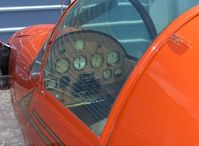 N4155 @ SZP - 1955 Mooney M-18C MITE, 75 Hp Continental upgrade, instrument panel closeup - by Doug Robertson