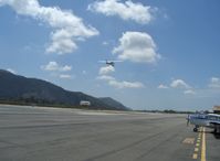 N3852S @ SZP - 1963 Cessna 172E, Continental O-300 145 Hp, takeoff climb from Runway 22 - by Doug Robertson