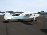 N2222W @ PVF - 1951 Cessna 170A @ sunny and cool Placerville Airport, CA - by Steve Nation