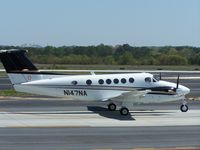 N147NA @ PDK - MedFlight taxing to runway 2R - by Michael Martin