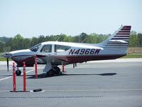 N4966W @ PDK - Tied down @ Mercury Air Center - by Michael Martin