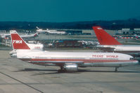 N31032 @ LGW - TWA L1011 taxying into parking stand