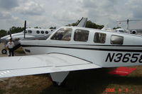 N3658 @ KLAL - New Beech G36 Bonanza at '06 Sun 'N Fun in Lakeland, Fla - by Alex Melia