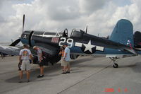 N29VF @ KLAL - Voughgt F4U-7 Corsair display aircraft at the 2006 Sun 'N Fun fly-in - by Alex Melia