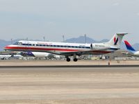 N813AE @ KLAS - American Eagle Airlines / 2001 Embraer EMB-135KL - by SkyNevada - Brad Campbell